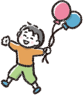 家族で大型スーパーに車で買い物した様子